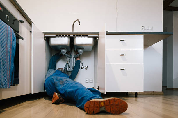 Professional Leak Detection technician working in Modena, UT